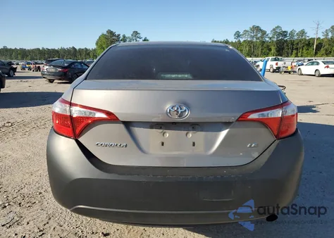 2016 Toyota Corolla L z USA, uszkodzony, nr VIN 2T1BURHE3GC588784